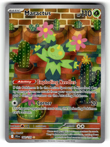 Maractus – 160/159 JTG: SV09: Journey Together Illustration Rare Holo NM