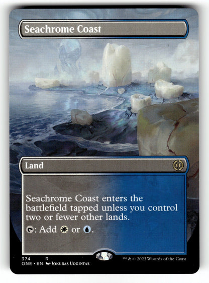 Seachrome Coast (Borderless) – 374 ONE: Phyrexia: All Will Be One R LP