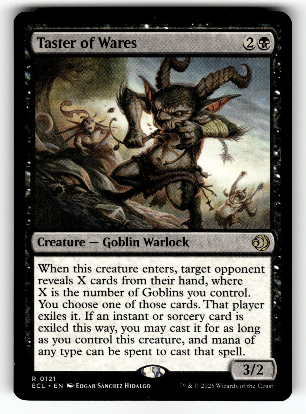 Taster of Wares – 121 ECL: Lorwyn Eclipsed R NM