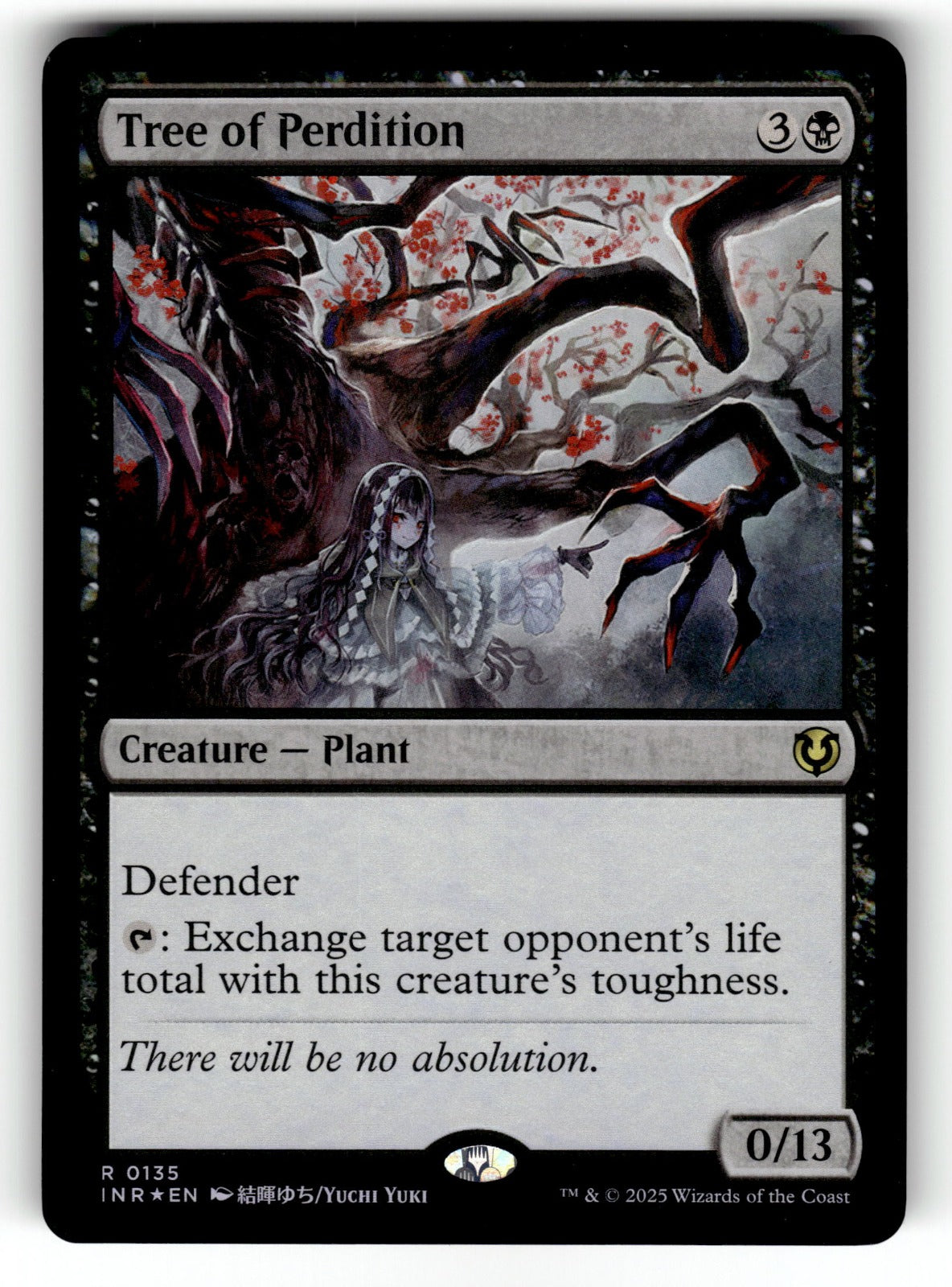 Tree of Perdition – 135 INR: Innistrad Remastered R Foil NM