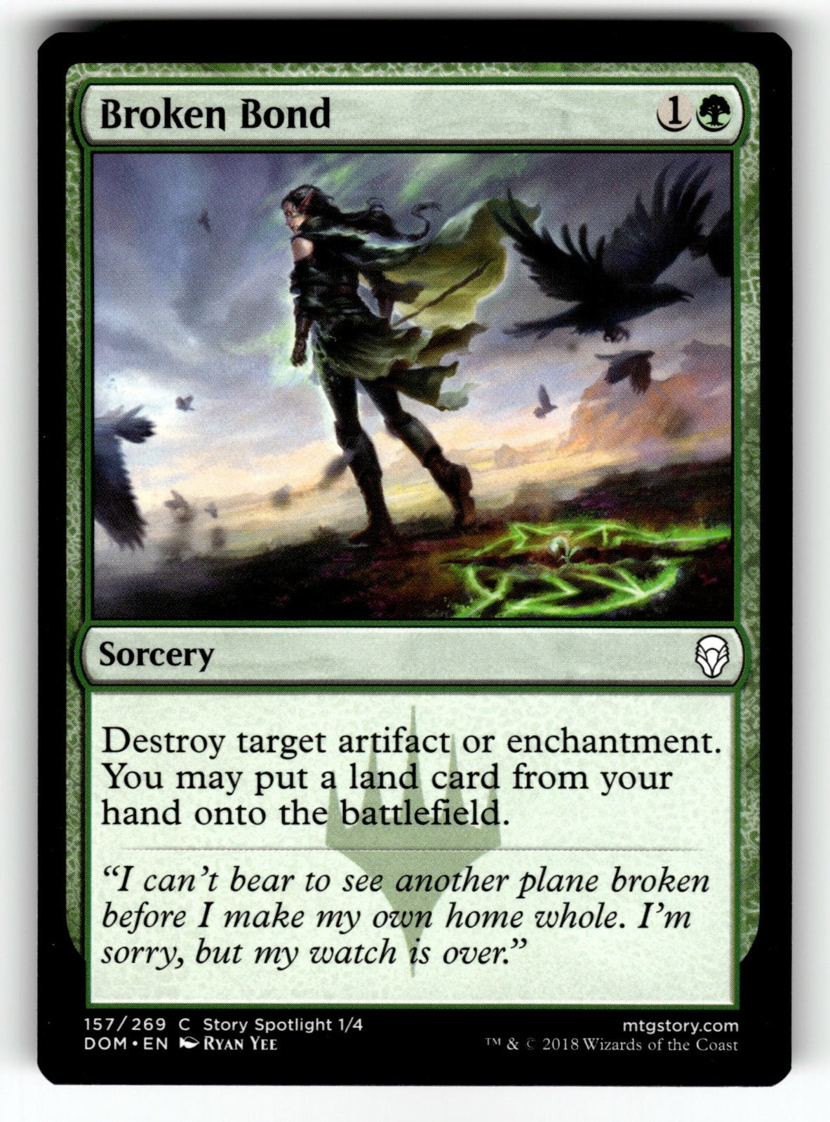 Broken Bond – 157 DOM: Dominaria C NM