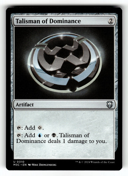 Talisman of Dominance – 310 M3C: Commander: Modern Horizons 3 U LP