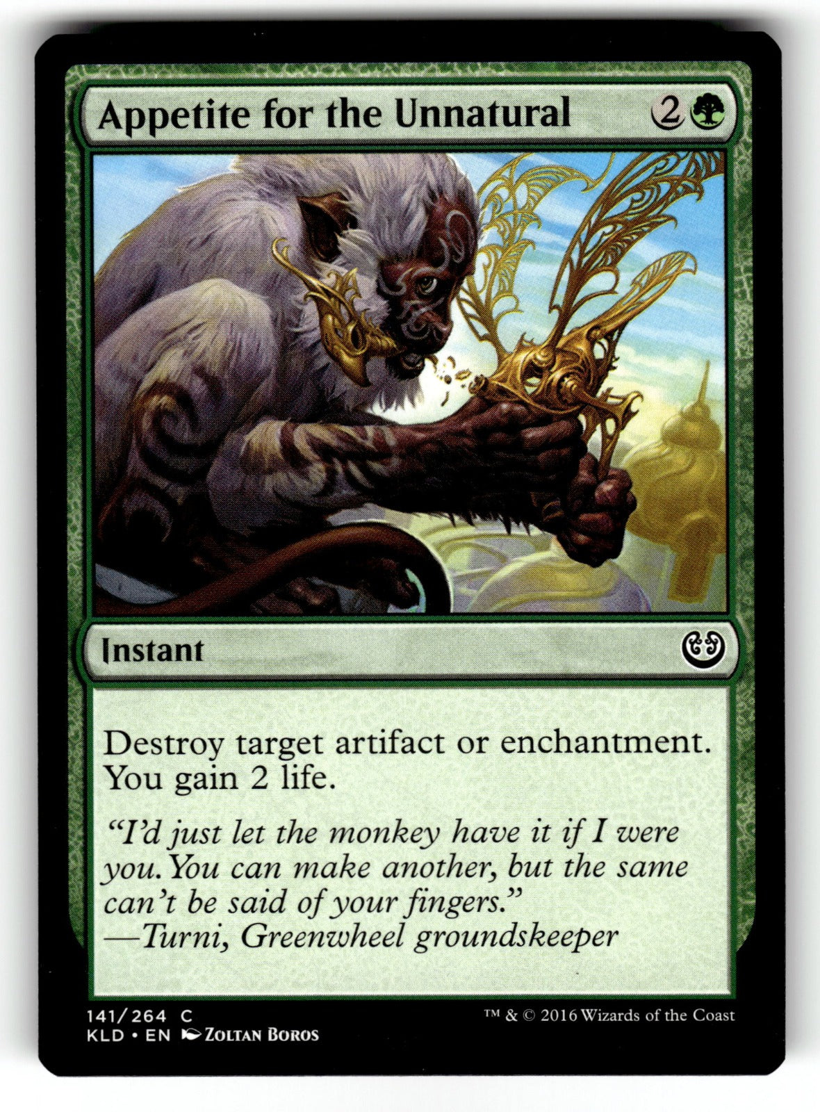 Appetite for the Unnatural – 141 KLD: Kaladesh C LP