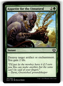 Appetite for the Unnatural – 141 KLD: Kaladesh C LP