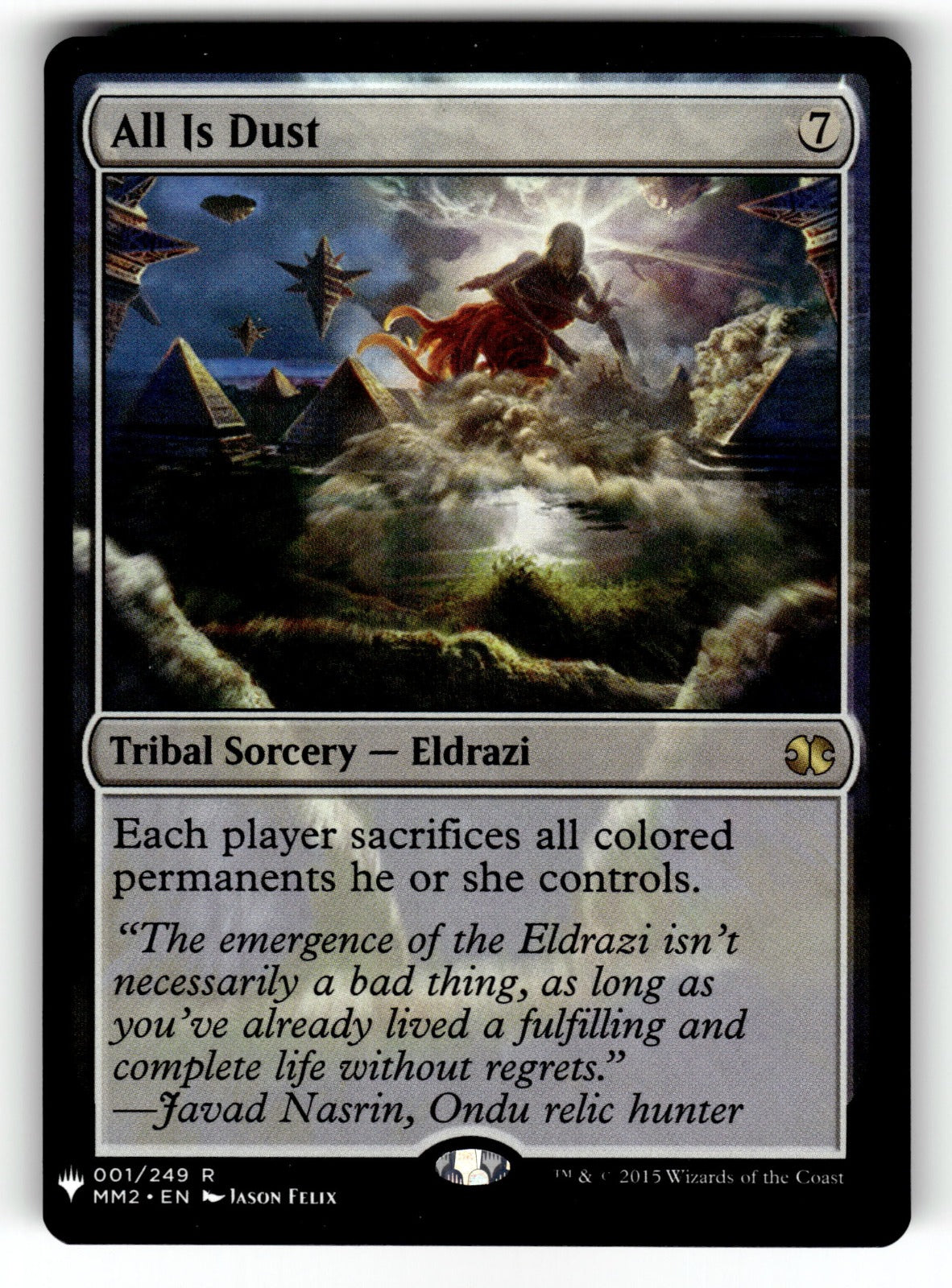 All Is Dust – 1 LIST: The List Reprints R NM