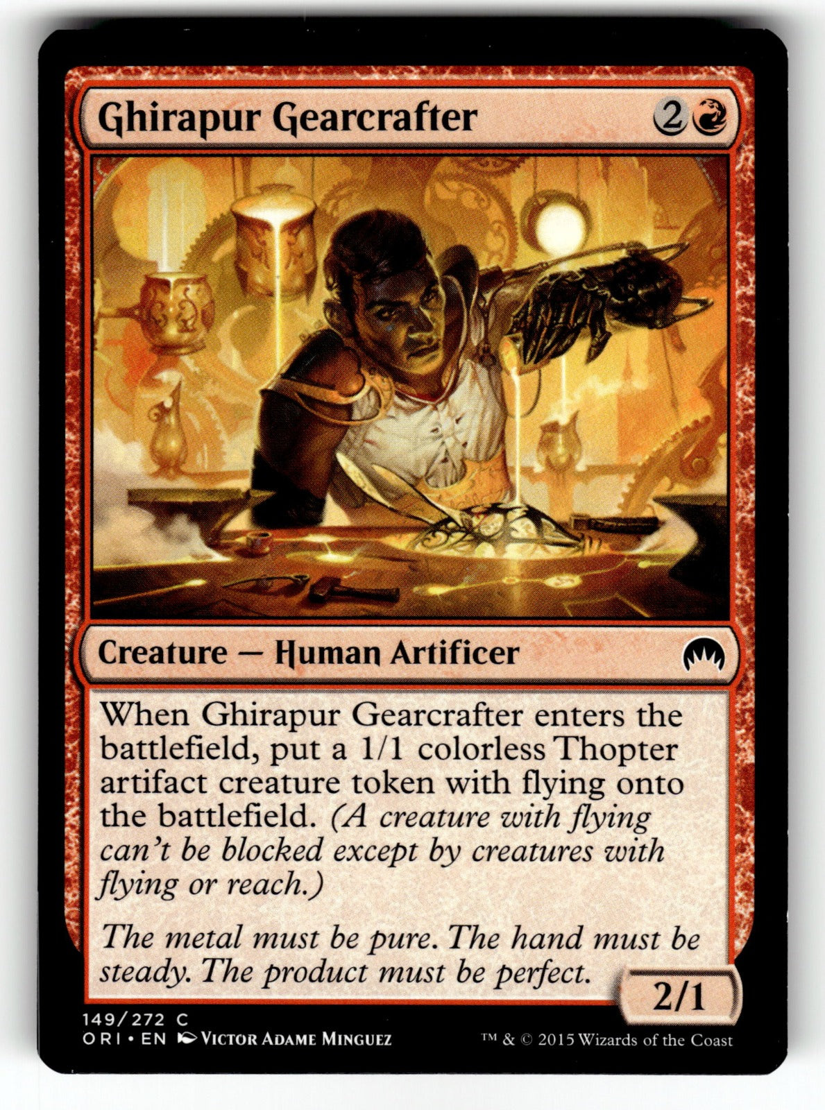 Ghirapur Gearcrafter – 149 ORI: Magic Origins C LP