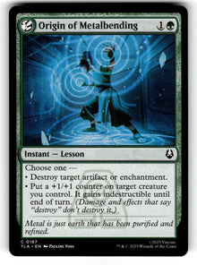 Origin of Metalbending – 187 TLA: Avatar: The Last Airbender C NM