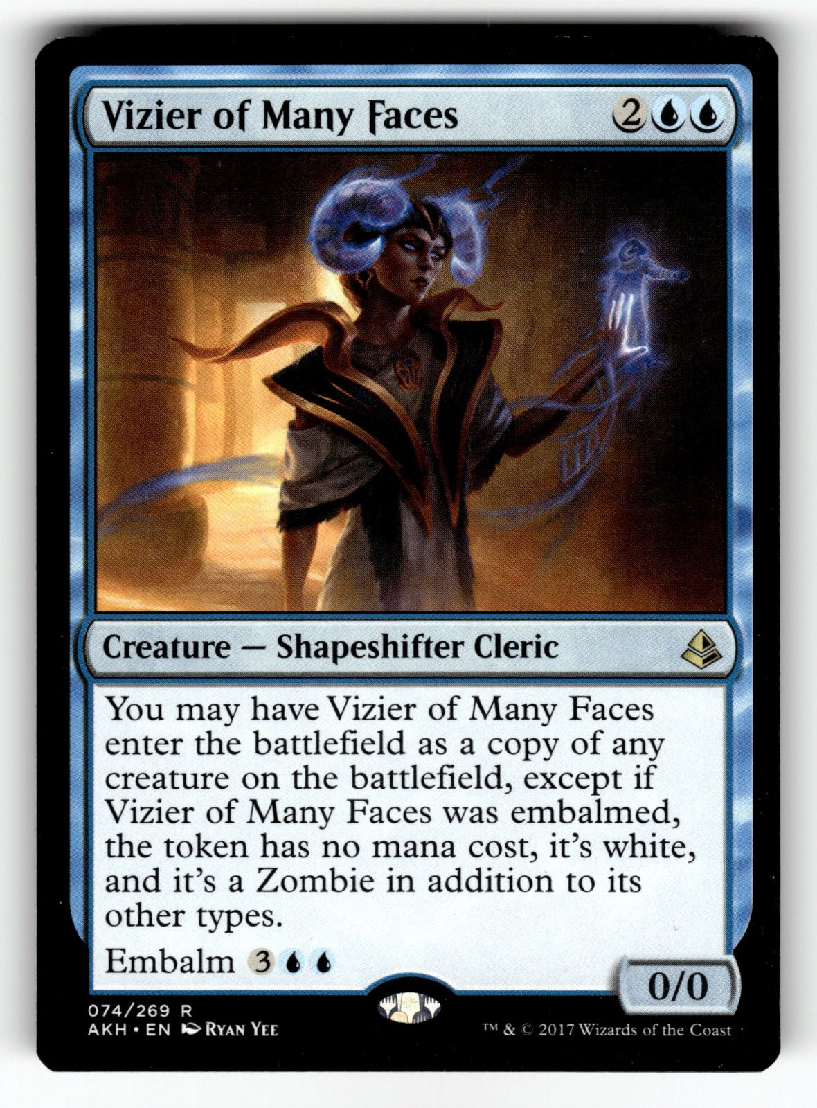 Vizier of Many Faces – 74 AKH: Amonkhet R NM
