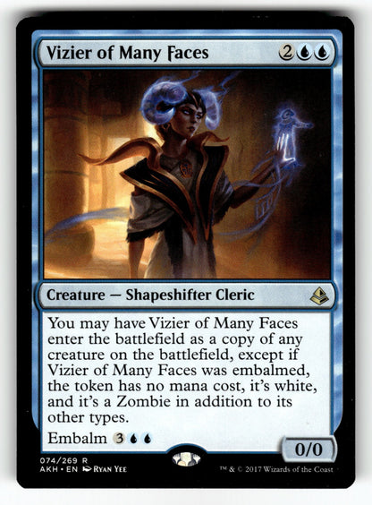 Vizier of Many Faces – 74 AKH: Amonkhet R NM