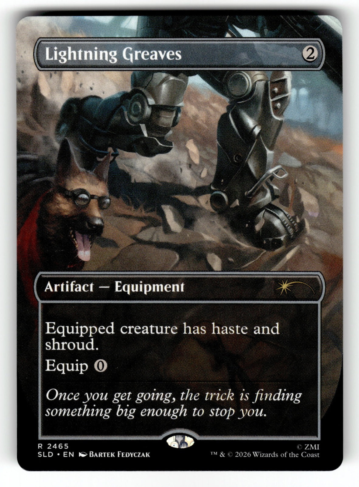 Lightning Greaves – 2465 SLD: Secret Lair Drop Series R NM