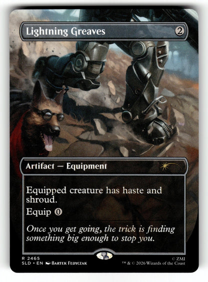 Lightning Greaves – 2465 SLD: Secret Lair Drop Series R NM
