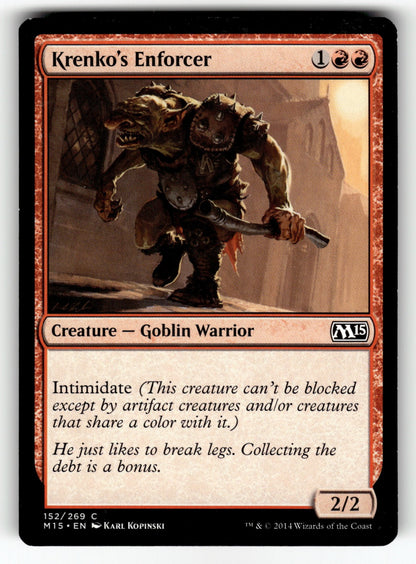Krenko's Enforcer – 152 M15: Magic 2015 (M15) C LP