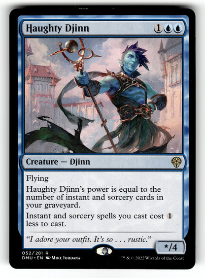 Haughty Djinn – 52 DMU: Dominaria United R NM
