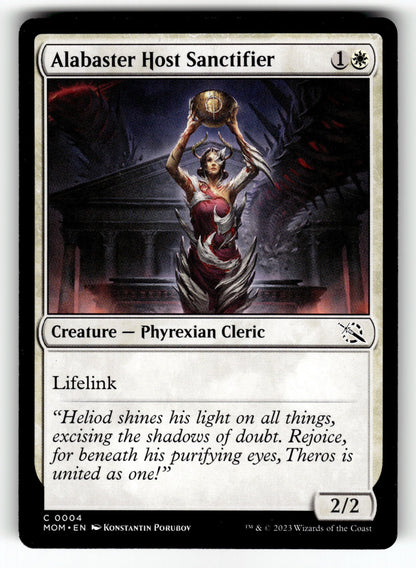 Alabaster Host Sanctifier – 4 MOM: March of the Machine C NM