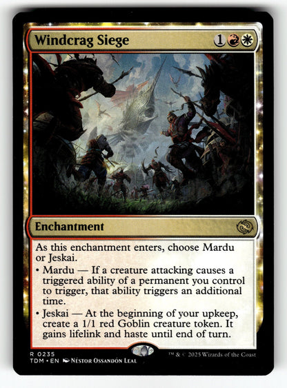 Windcrag Siege – 235 TDM: Tarkir: Dragonstorm R NM