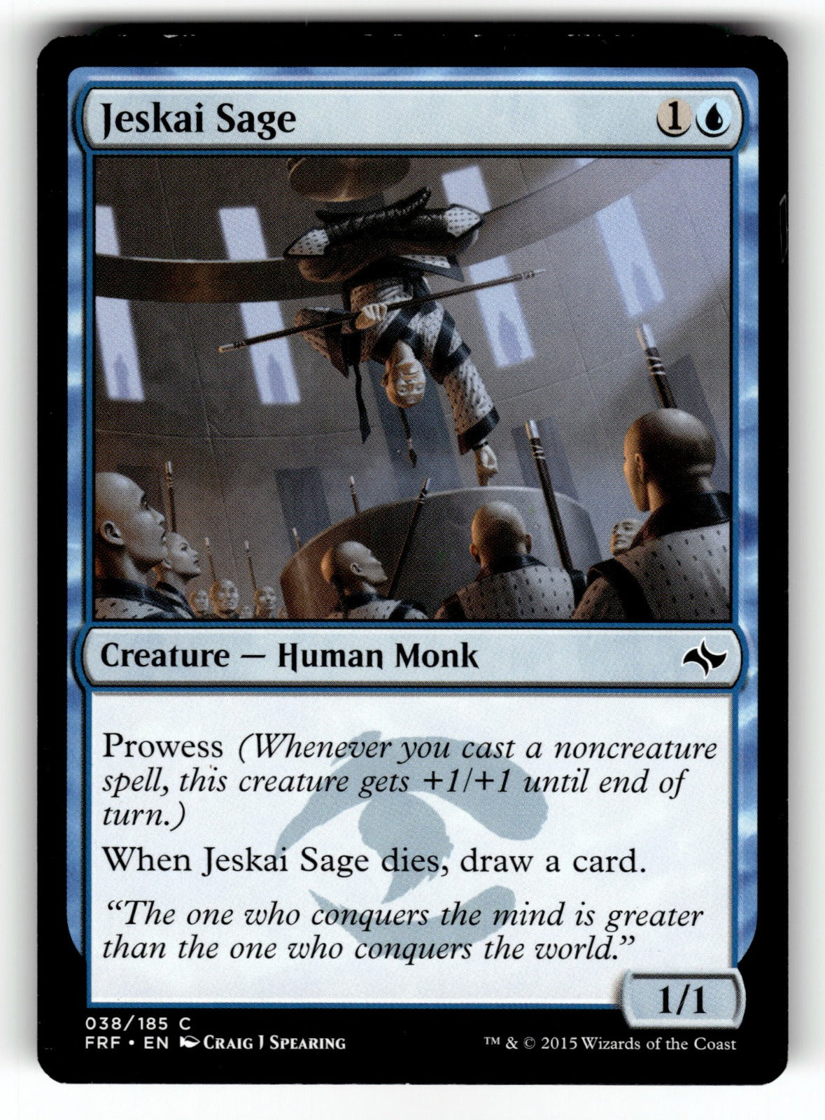Jeskai Sage – 38 FRF: Fate Reforged C LP