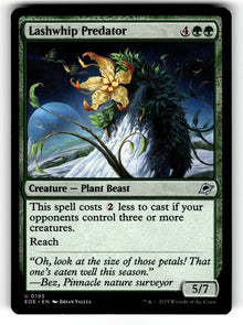 Lashwhip Predator – 195 EOE: Edge of Eternities U NM