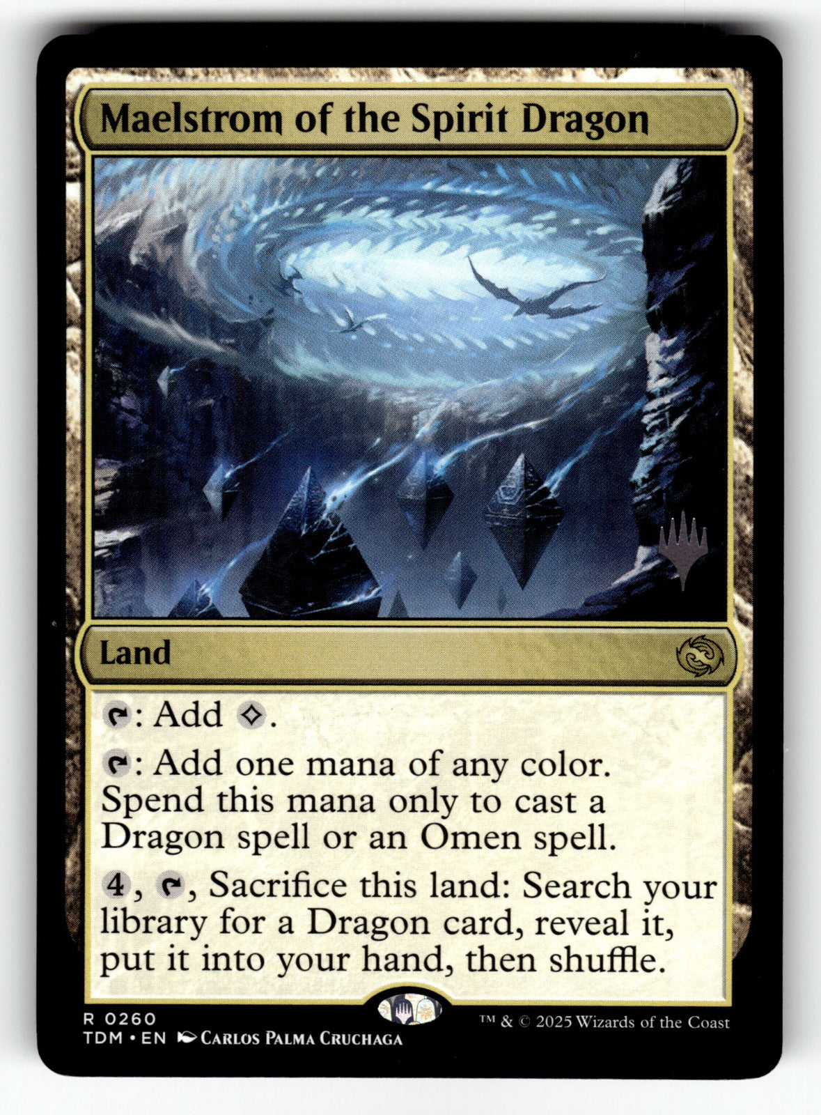 Maelstrom of the Spirit Dragon – 260 PPTDM: Promo Pack: Tarkir: Dragonstorm R LP
