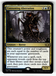 Consuming Aberration – 283 TDC: Commander: Tarkir: Dragonstorm R NM