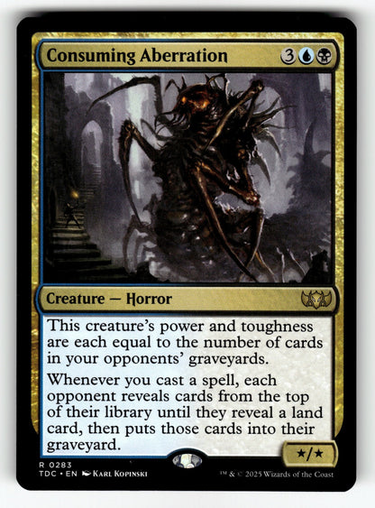 Consuming Aberration – 283 TDC: Commander: Tarkir: Dragonstorm R NM