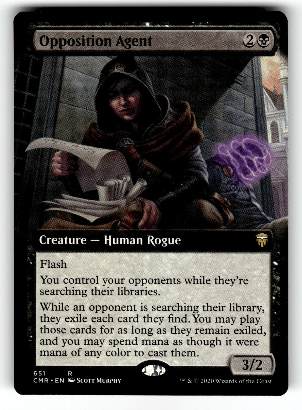 Opposition Agent (Extended Art) – 651 CMR: Commander Legends R LP