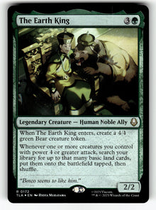 The Earth King – 172 TLA: Avatar: The Last Airbender R Foil NM