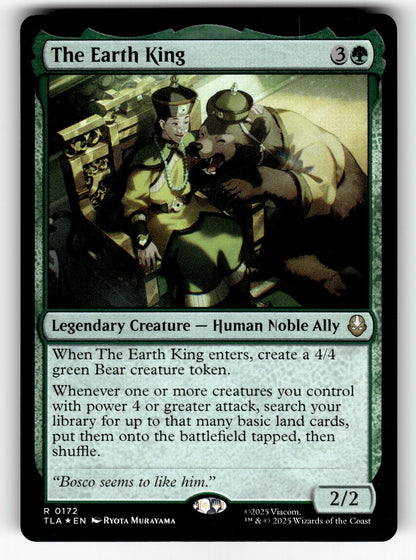 The Earth King – 172 TLA: Avatar: The Last Airbender R Foil NM