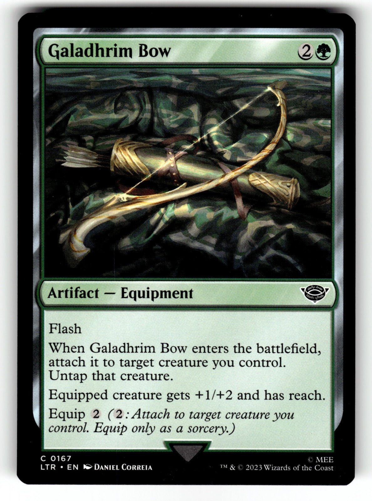Galadhrim Bow – 167 LTR: Universes Beyond: The Lord of the Rings: Tales of Middle-earth C NM