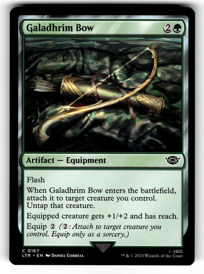 Galadhrim Bow – 167 LTR: Universes Beyond: The Lord of the Rings: Tales of Middle-earth C NM
