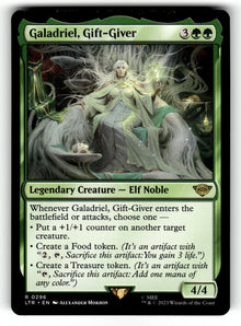Galadriel, Gift-Giver – 296 LTR: Universes Beyond: The Lord of the Rings: Tales of Middle-earth R LP
