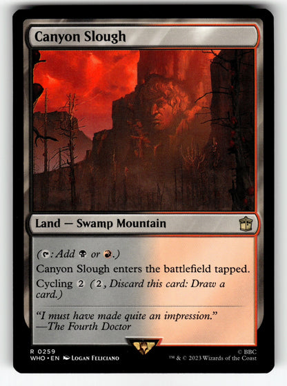 Canyon Slough – 259 WHO: Universes Beyond: Doctor Who R NM
