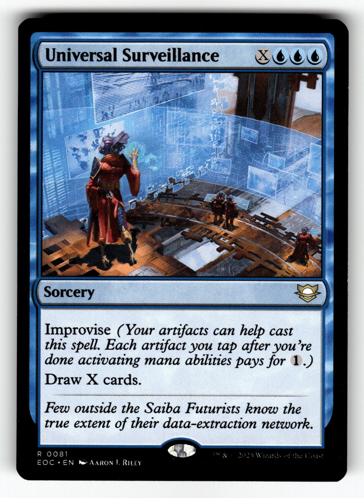 Universal Surveillance – 81 EOC: Commander: Edge of Eternities R NM
