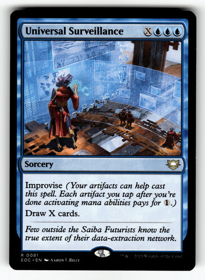 Universal Surveillance – 81 EOC: Commander: Edge of Eternities R NM