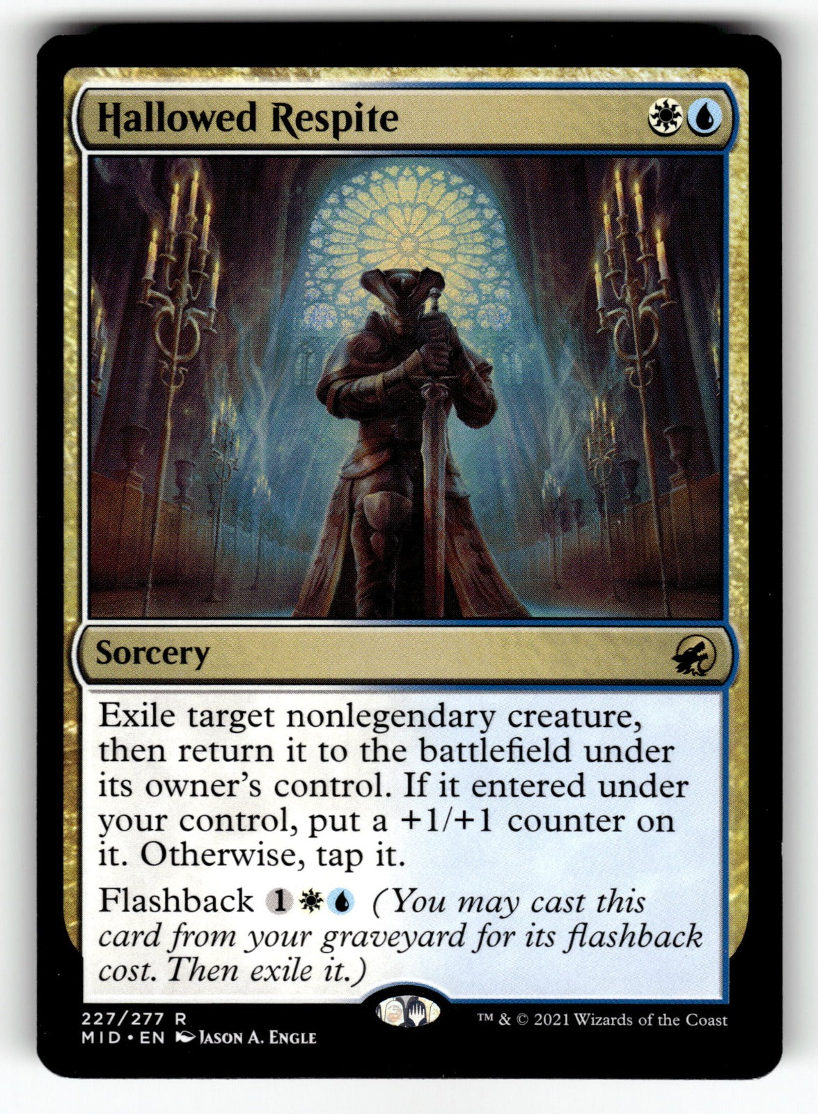 Hallowed Respite – 227 MID: Innistrad: Midnight Hunt R NM