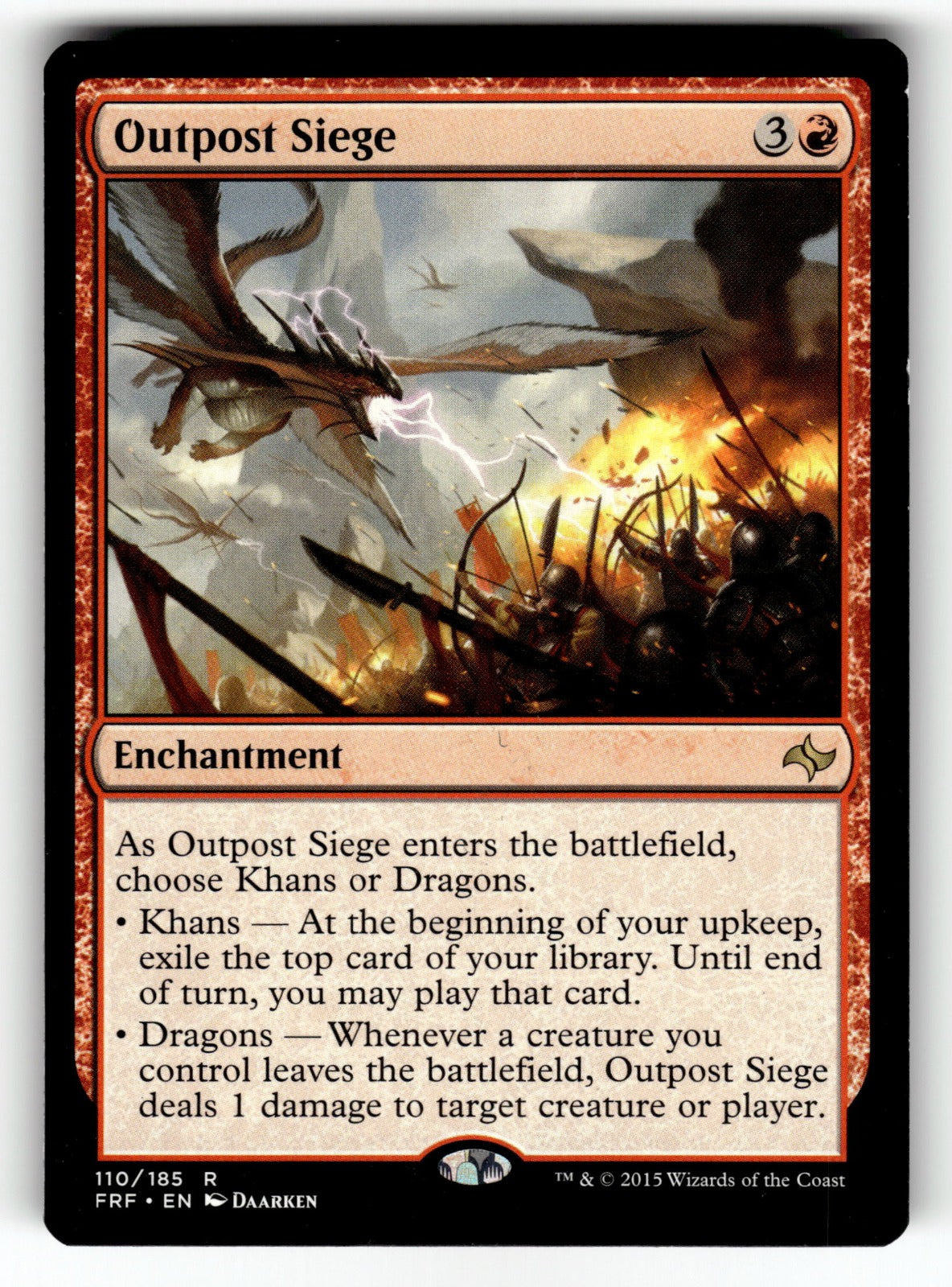 Outpost Siege – 110 FRF: Fate Reforged R LP