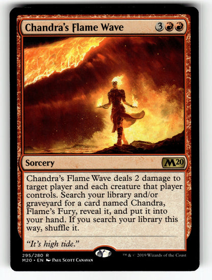 Chandra's Flame Wave – 295 M20: Core Set 2020 R NM