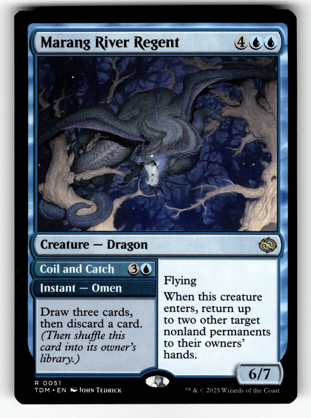 Marang River Regent – 51 TDM: Tarkir: Dragonstorm R NM