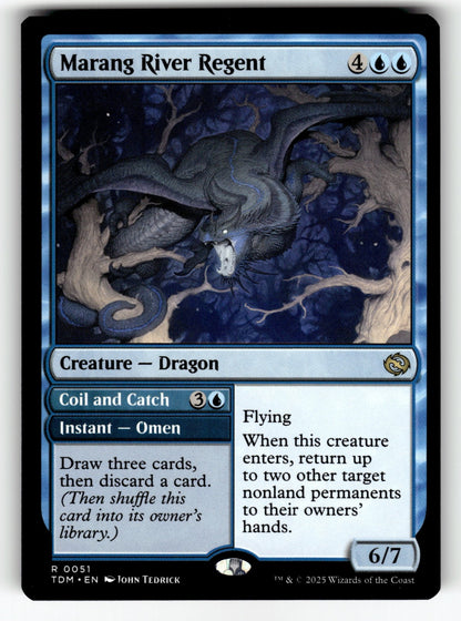 Marang River Regent – 51 TDM: Tarkir: Dragonstorm R NM