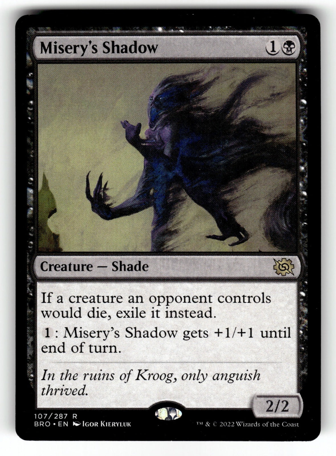 Misery's Shadow – 107 BRO: The Brothers' War R NM