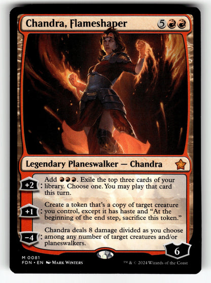 Chandra, Flameshaper – 81 FDN: Foundations M LP