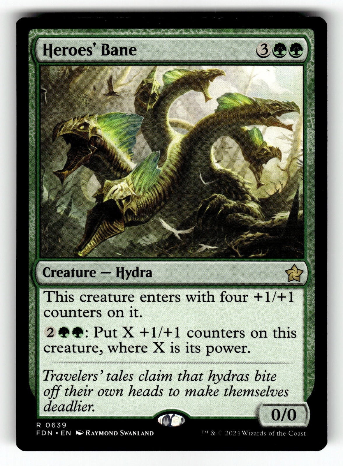 Heroes' Bane – 639 FDN: Foundations R NM