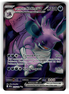 Team Rocket's Nidoking ex – 216/182 DRI: SV10: Destined Rivals Ultra Rare HoloMP