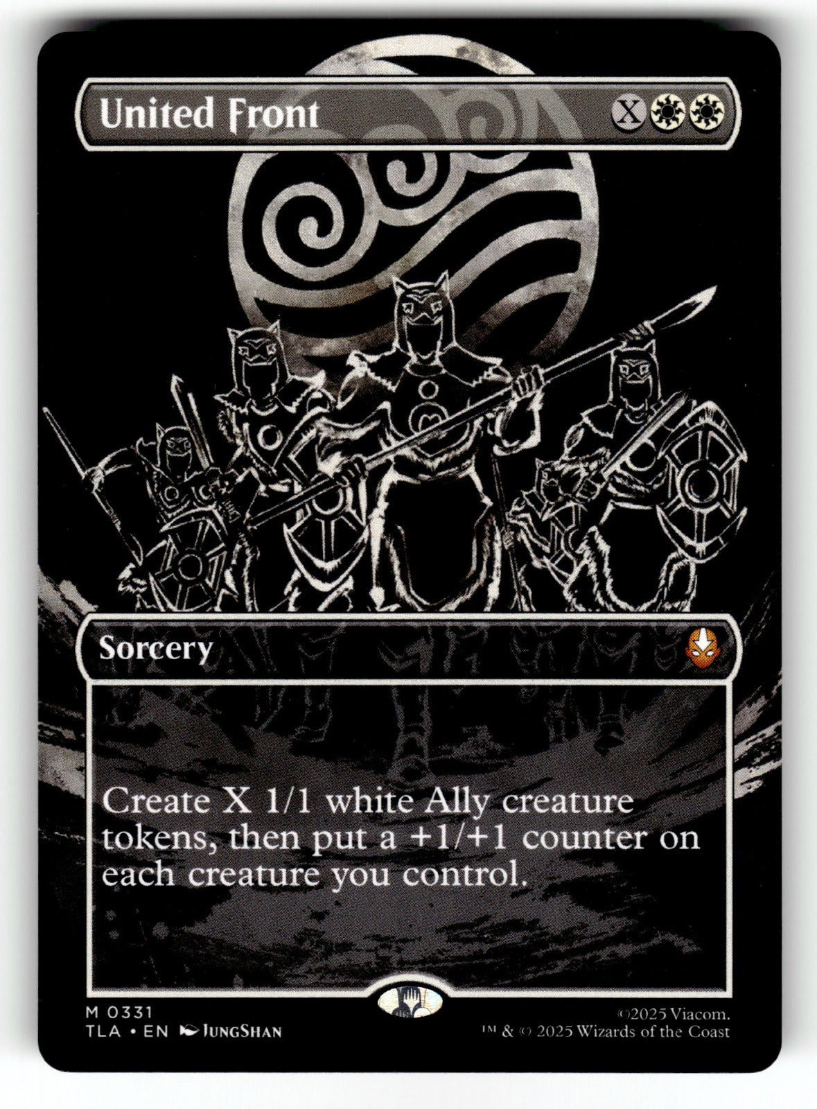 United Front (Borderless) – 331 TLA: Avatar: The Last Airbender M NM