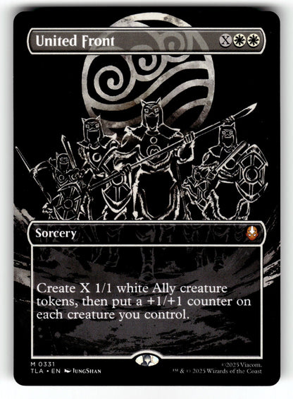 United Front (Borderless) – 331 TLA: Avatar: The Last Airbender M NM