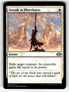 Swords to Plowshares – 31 DMR: Dominaria Remastered U NM