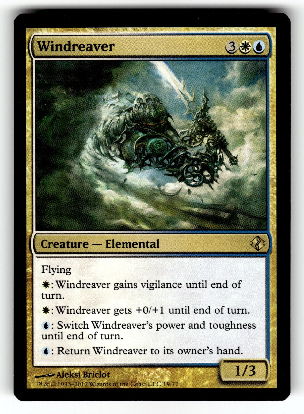 Windreaver – 19 DDI: Duel Decks: Venser vs. Koth R NM
