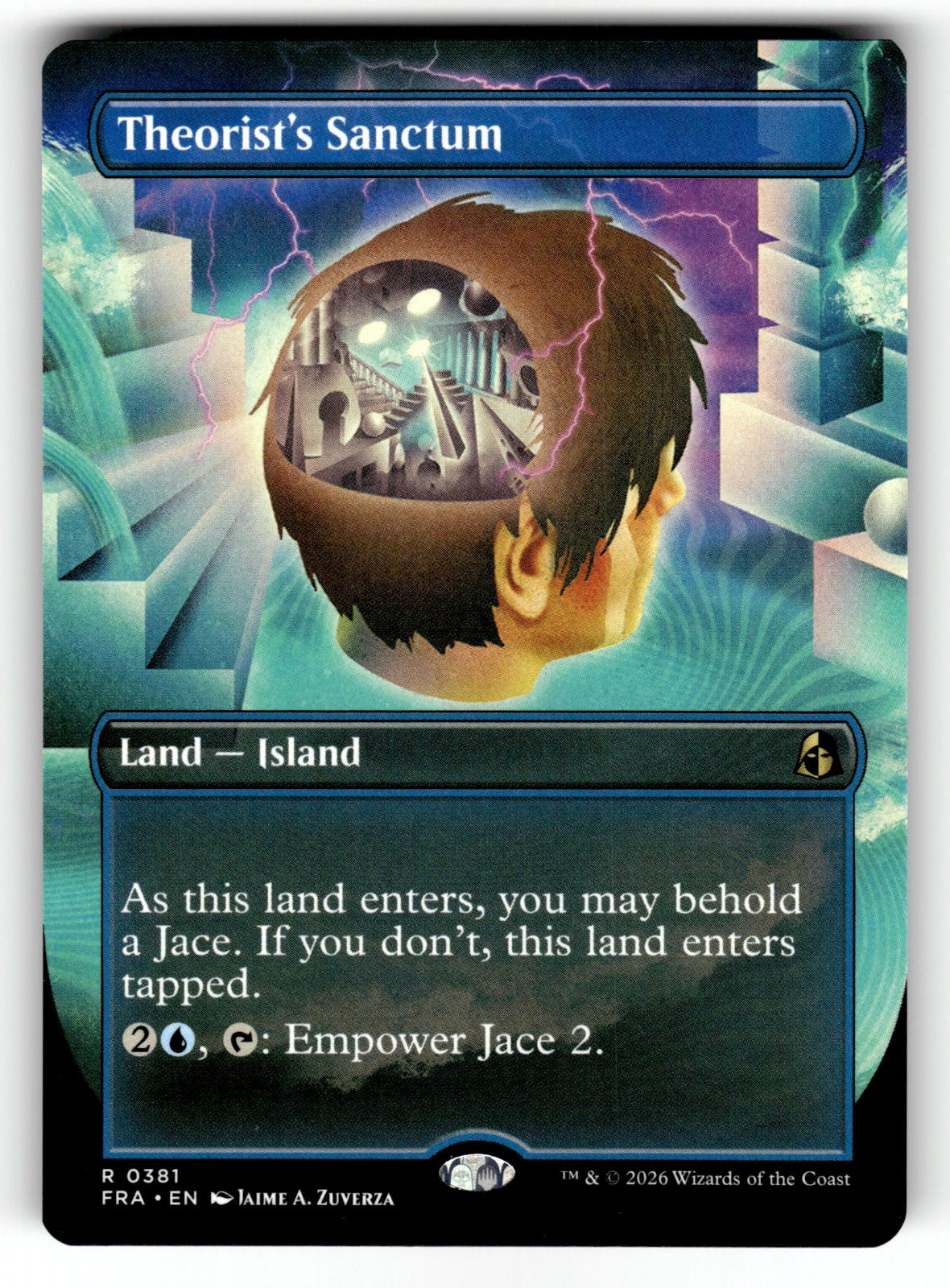 Theorist's Sanctum (Borderless) – 381 FRA: Reality Fracture R NM