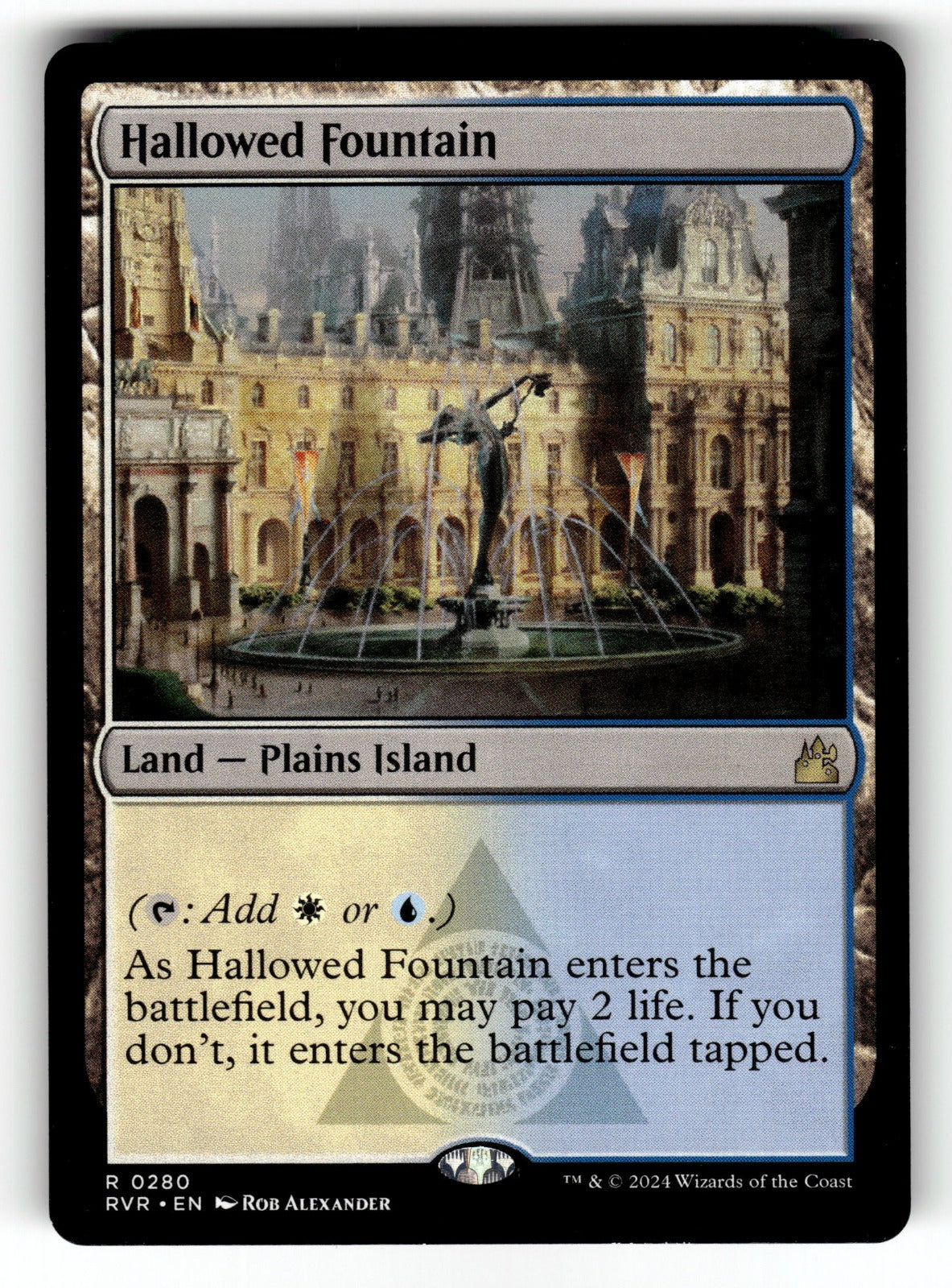 Hallowed Fountain – 280 RVR: Ravnica Remastered R NM