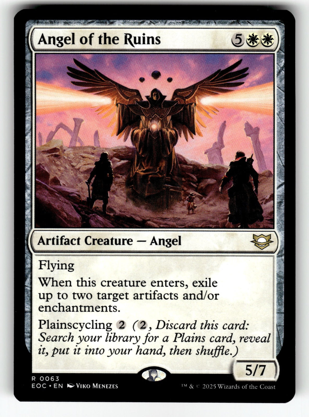 Angel of the Ruins – 63 EOC: Commander: Edge of Eternities R NM