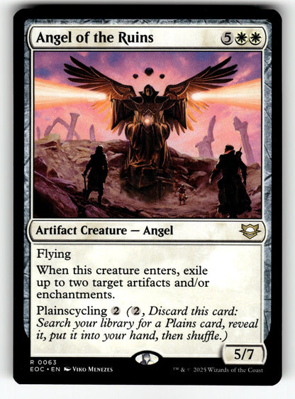 Angel of the Ruins – 63 EOC: Commander: Edge of Eternities R NM